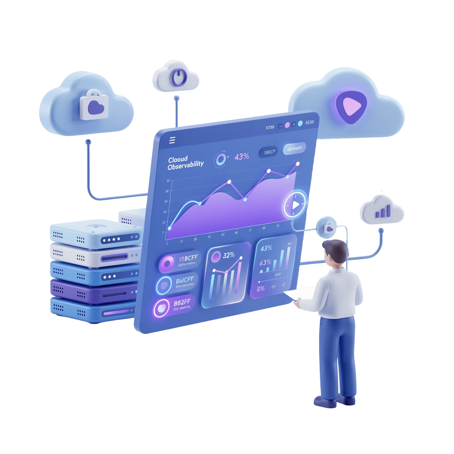 Panel de control en tiempo real