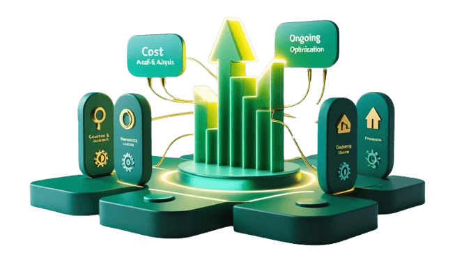 Dashboard de visibilidad total de costos en la nube - BeInCloud FinOps